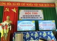 CÔNG TÁC CHUẨN BỊ HỘI THI GIÁO VIÊN DẠY GIỎI  CẤP TỈNH NĂM HỌC 2022 – 2023 CÔNG TÁC CHUẨN BỊ HỘI THI GIÁO VIÊN DẠY GIỎI  CẤP TỈNH NĂM HỌC 2022 – 2023