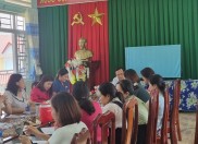 ĐÓN ĐOÀN KIỂM TRA KIỂM ĐỊNH CHẤT LƯỢNG GIÁO DỤC VÀ THƯ VIỆN CHUẨN ĐÓN ĐOÀN KIỂM TRA KIỂM ĐỊNH CHẤT LƯỢNG GIÁO DỤC VÀ THƯ VIỆN CHUẨN